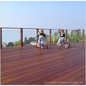 Ipe Beach Decking Wood Flooring pour usage extérieur